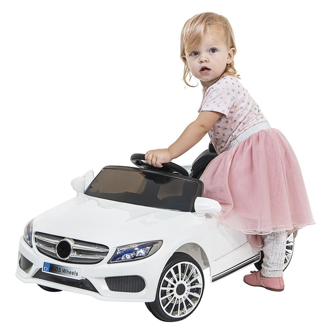 C Class Replica 12V Battery Powered Kids Ride on Car White