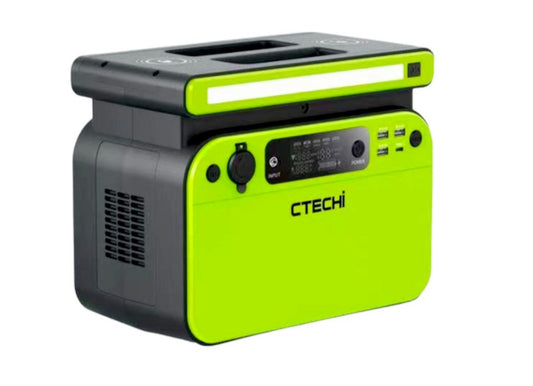 CTECHi GT500 500W 518Wh UPS Portable Power Station - Green