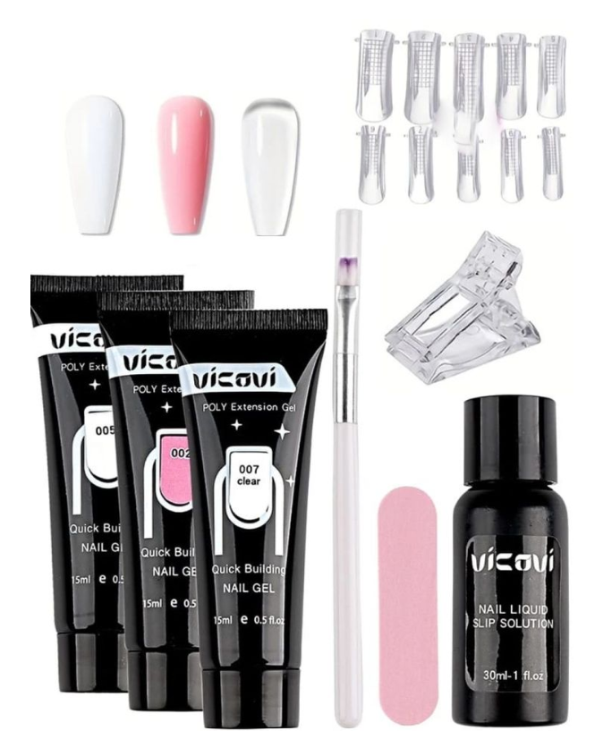 Poly Gel Nail Kit - Set 1