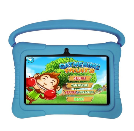 7" Kids Educational Tablet - Blue