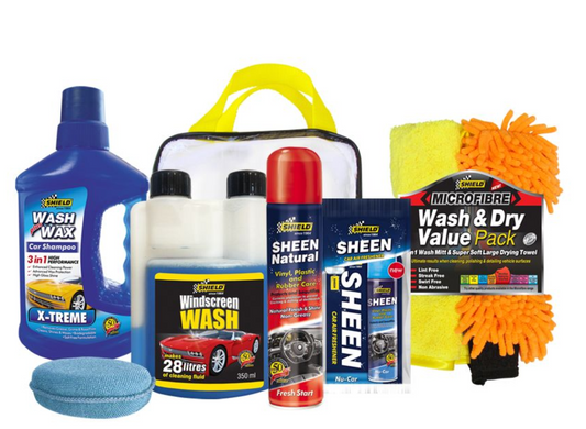 Shield - Ultimate Wash & Shine Kit - Set of 6