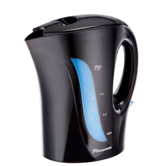 Pineware Automatic Corded Kettle - Black