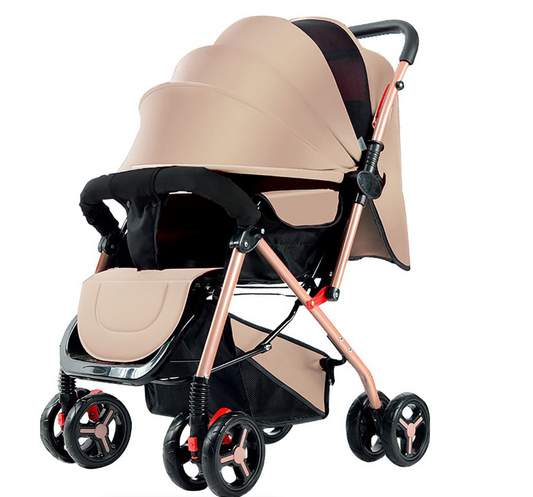 Heartdeco Foldable Stroller - Khaki