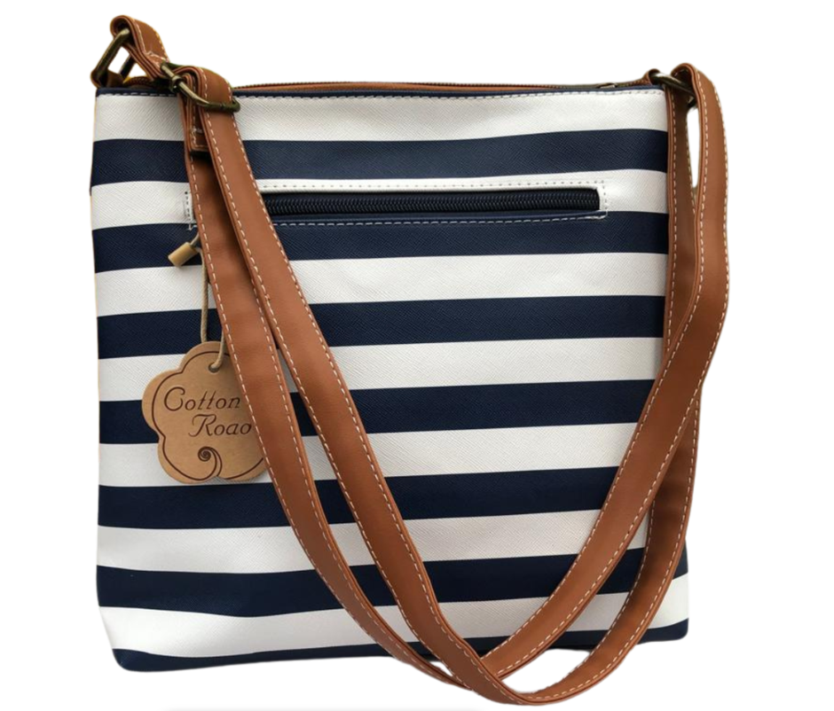 Cotton Road - Stripped Crossbody Sling-bag