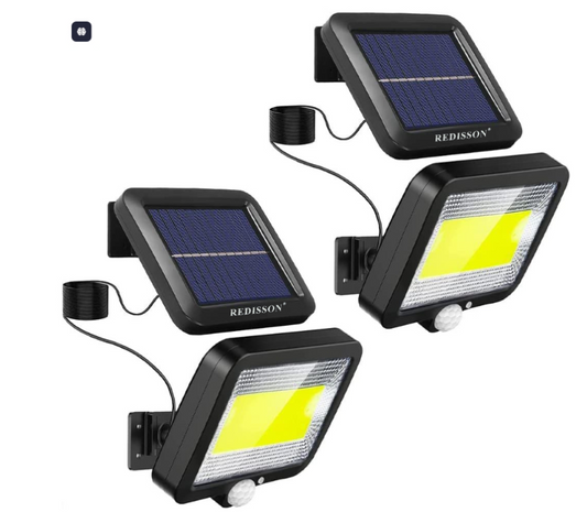 Redisson 2PACK Outdoor LED Solar Light with Motion Sensor