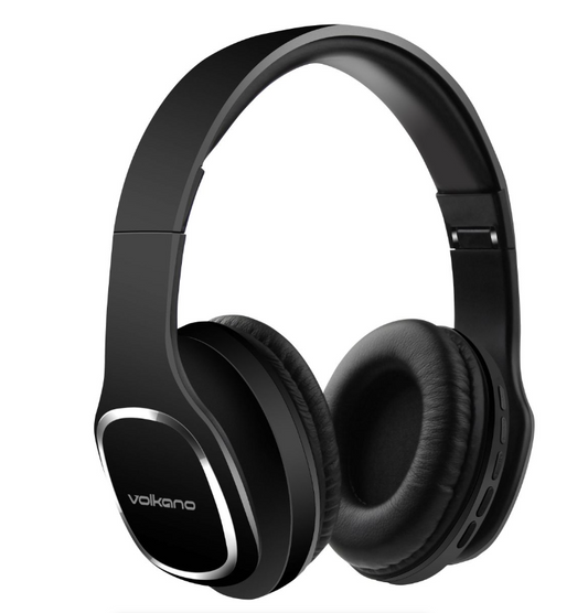 Volkano Phonic Series Bluetooth Headphones - Black