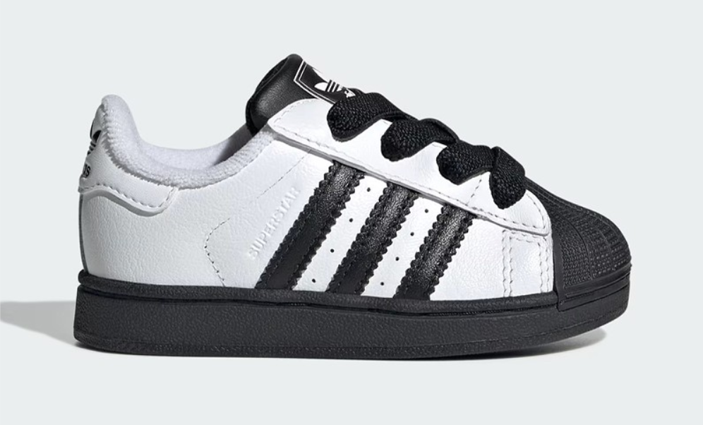 Superstar II El I - Cloud White/Core Black/Cloud White