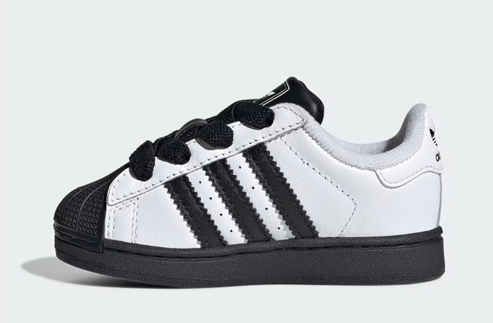 Superstar II El I - Cloud White/Core Black/Cloud White