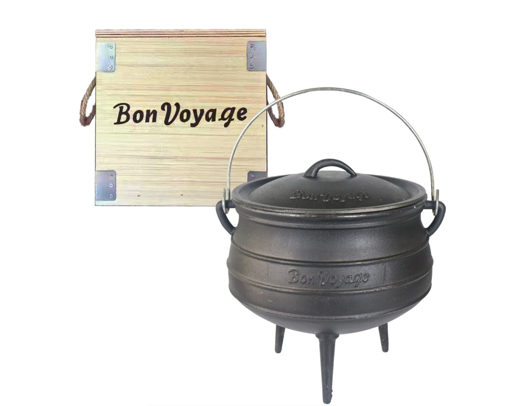 Bon Voyage No. 3 Cast Iron Potjie Pot 7.8 Liter