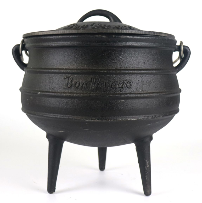 Bon Voyage No. 3 Cast Iron Potjie Pot 7.8 Liter