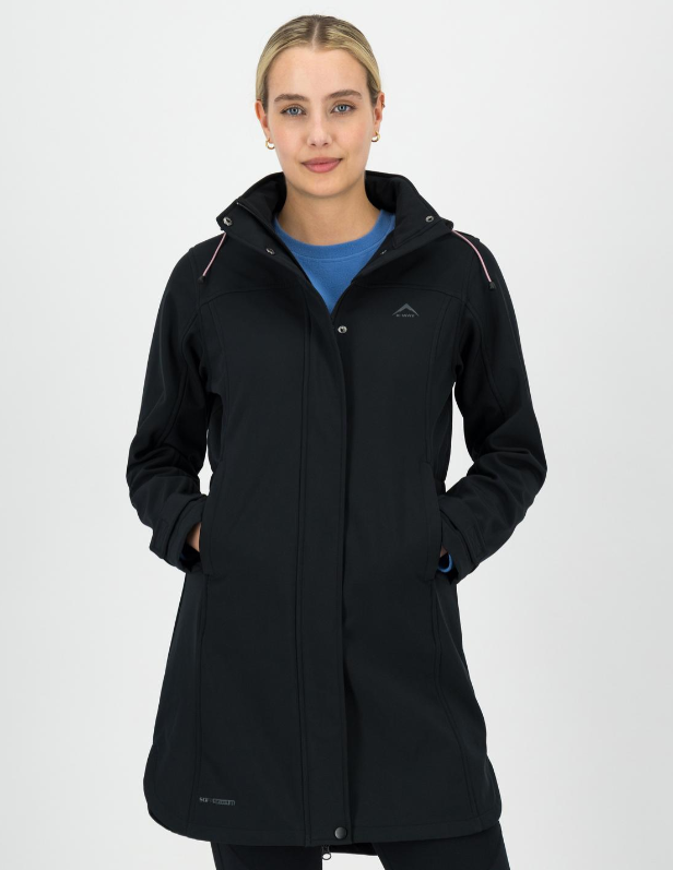 K-WAY WOMEN’S ACADIA SOFTSHELL COAT