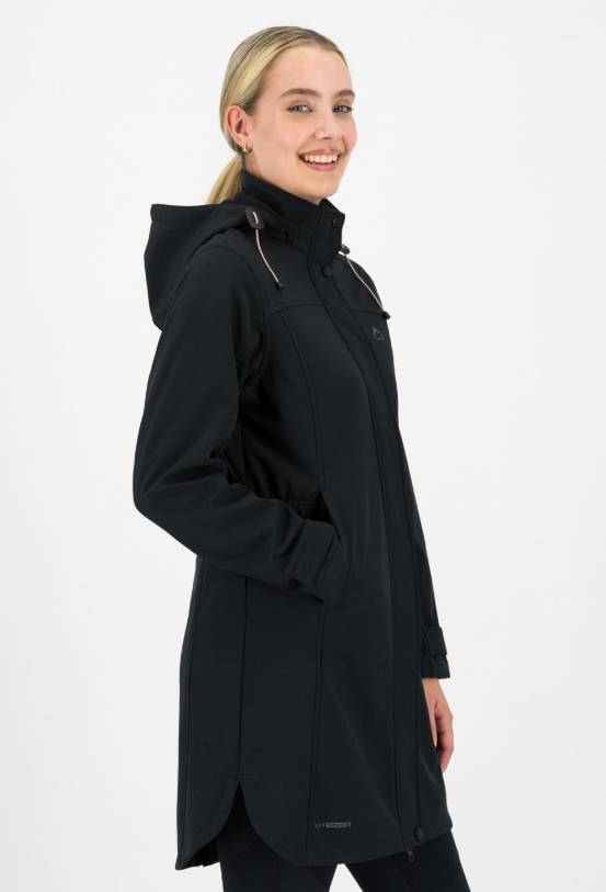 K-WAY WOMEN’S ACADIA SOFTSHELL COAT