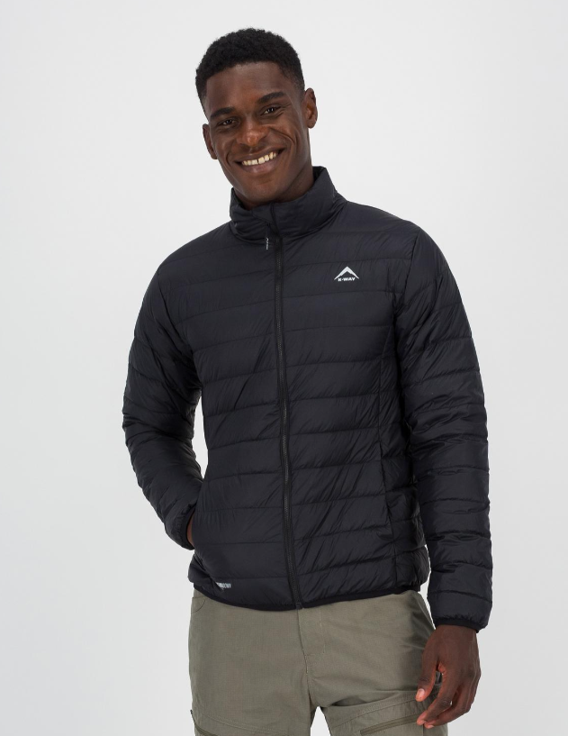 K-WAY MEN’S AEROLITE 600 DOWN PUFFER JACKET