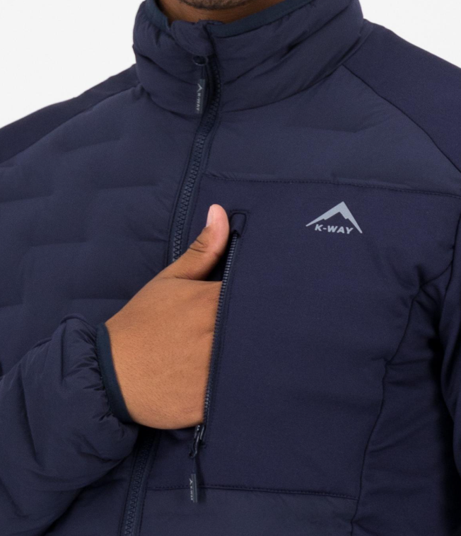 K-WAY MEN’S TREK ECO HYBRID JACKET