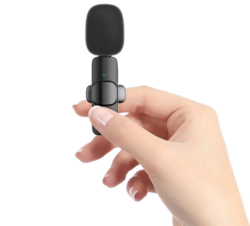 K9 Wireless Microphone for iPhone - 2 x Mini iOS Microphones