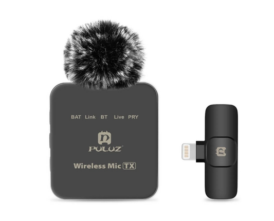 Puluz Wireless Microphone System-IOS Lightning