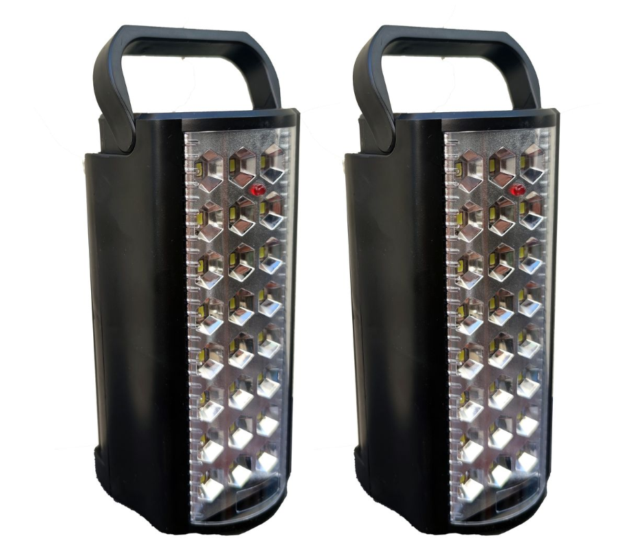 Rechargeable LED Emergency Light(Catering For USB Charging )-2 PCs