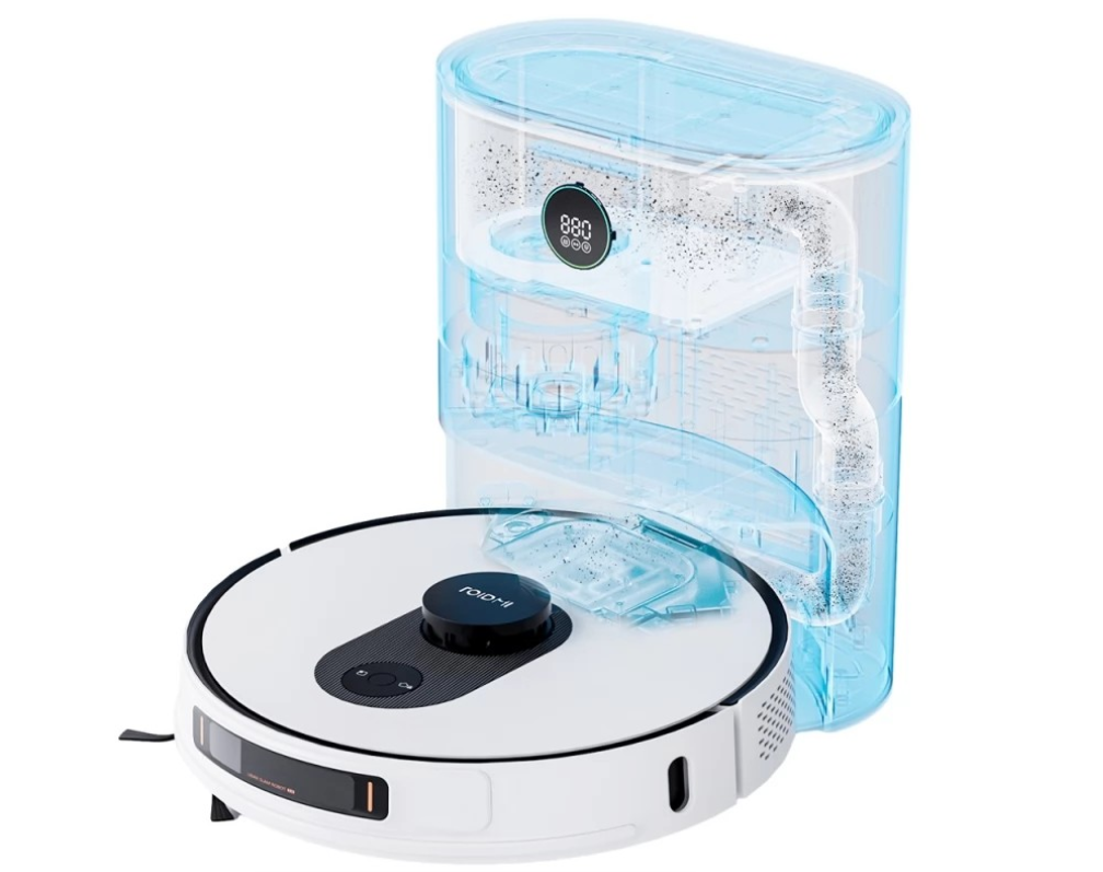 Cordless Robotic Vacuum and Mop with Base Station