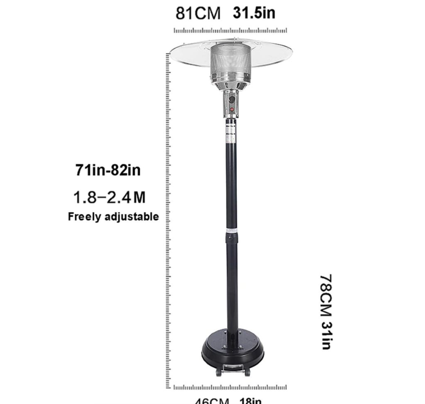 SnuggleFlame Patio Heater - Fine Living