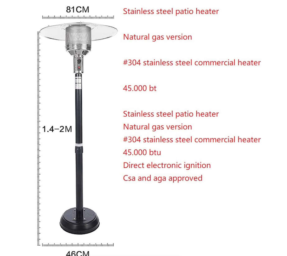 SnuggleFlame Patio Heater - Fine Living