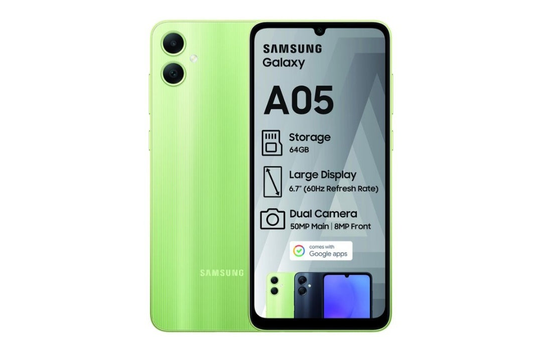 Samsung Galaxy A05 64GB LTE Dual Sim - Light Green + Samsung Card Holder