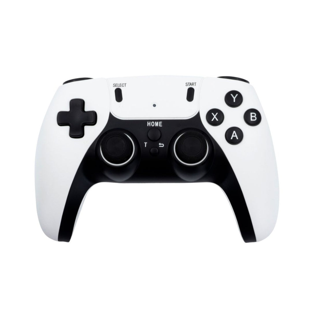 4K Pro Game Console with Wireless Controllers - White