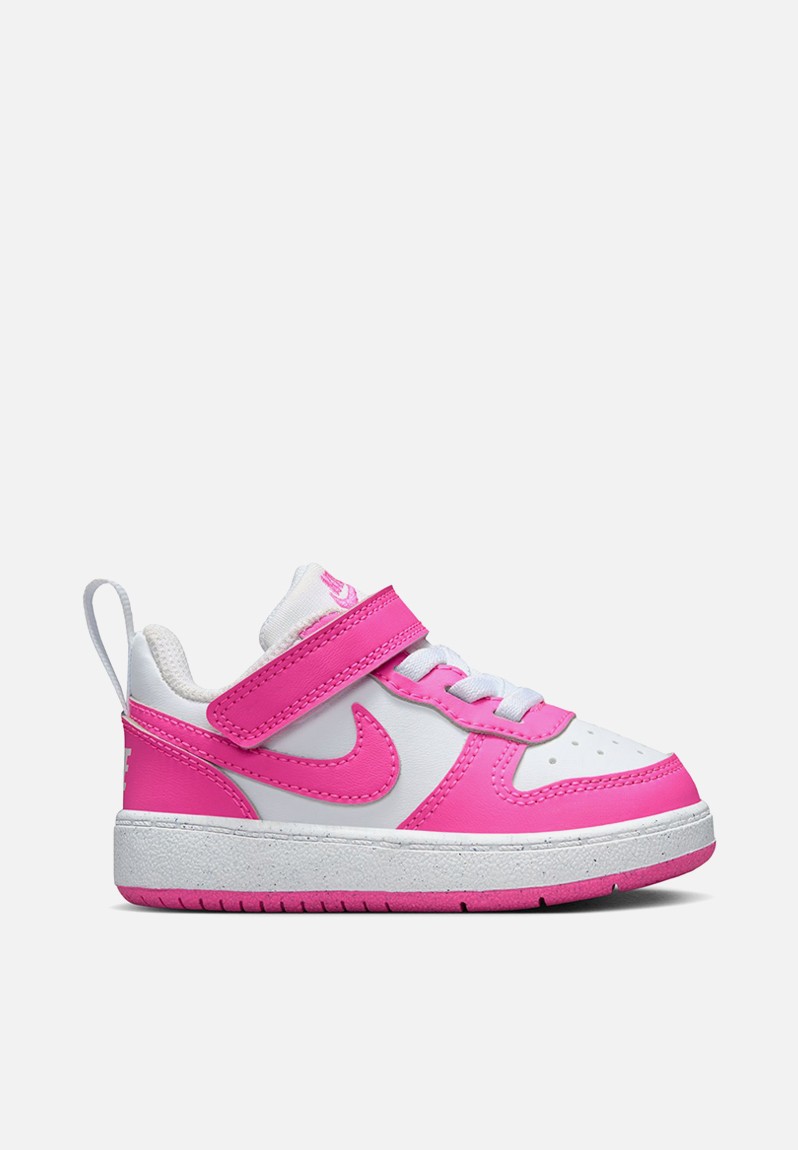 Nike Court Borough Low Recraft Td - White/Laser Fuchsia