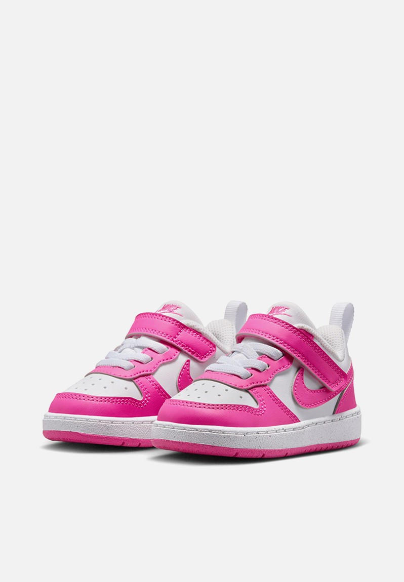 Nike Court Borough Low Recraft Td - White/Laser Fuchsia